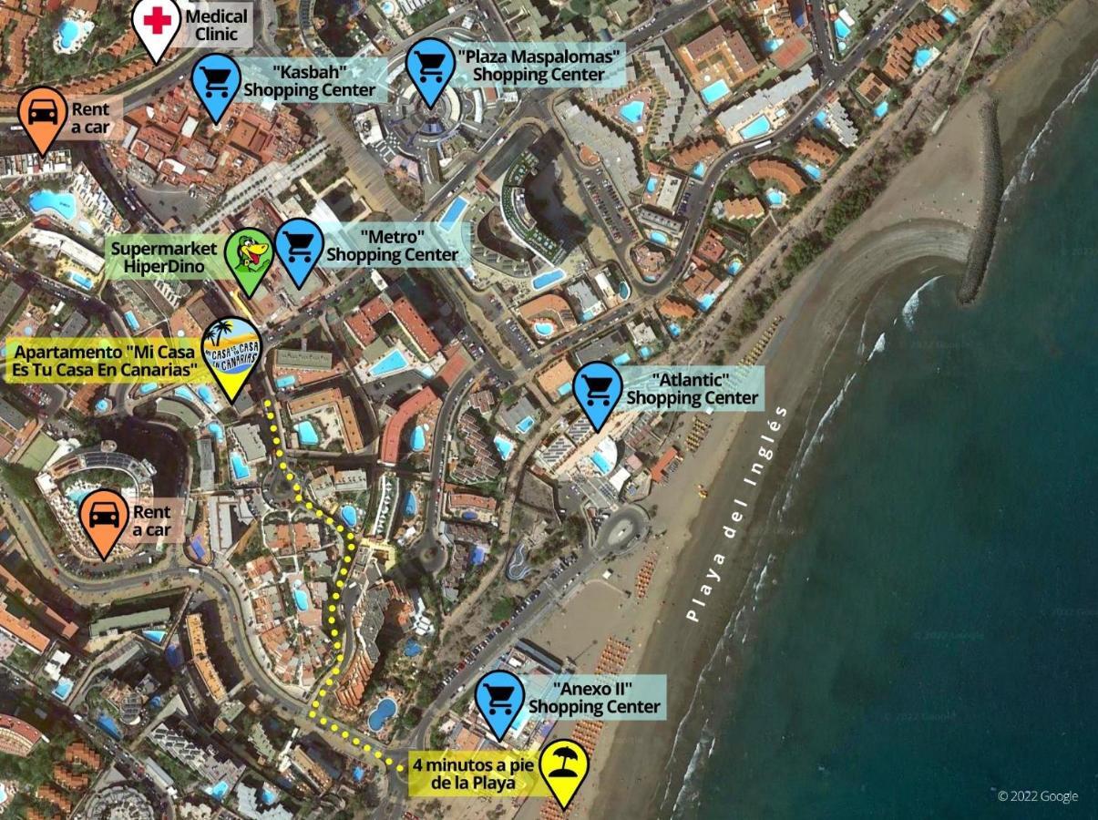 Playa Del Ingles, 4 Min A Pie De La Playa Apartment Maspalomas  Exterior photo